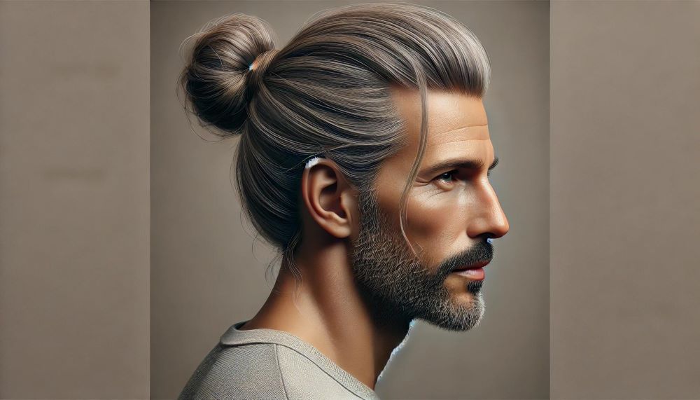 Man Bun Frisur - so cool wirkt er