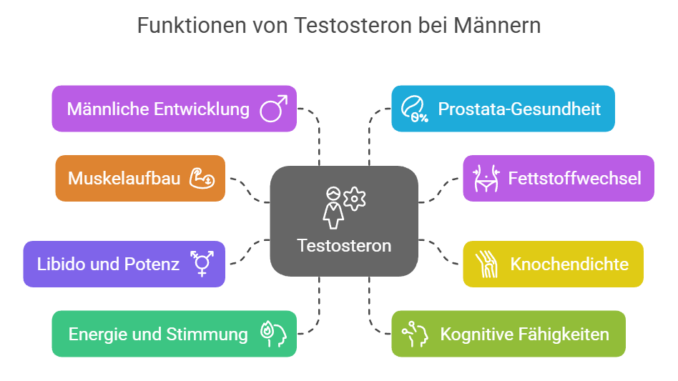 Funktionen von Testosteron bei Männern 