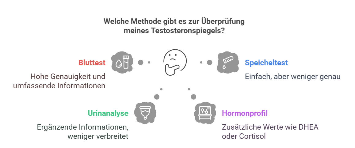 Methoden, um Testosteron testen zu lassen