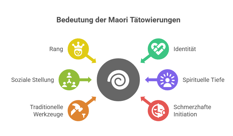 Herkunft und Geschichte_ Die Tätowierungstradition der Maori - Grafik