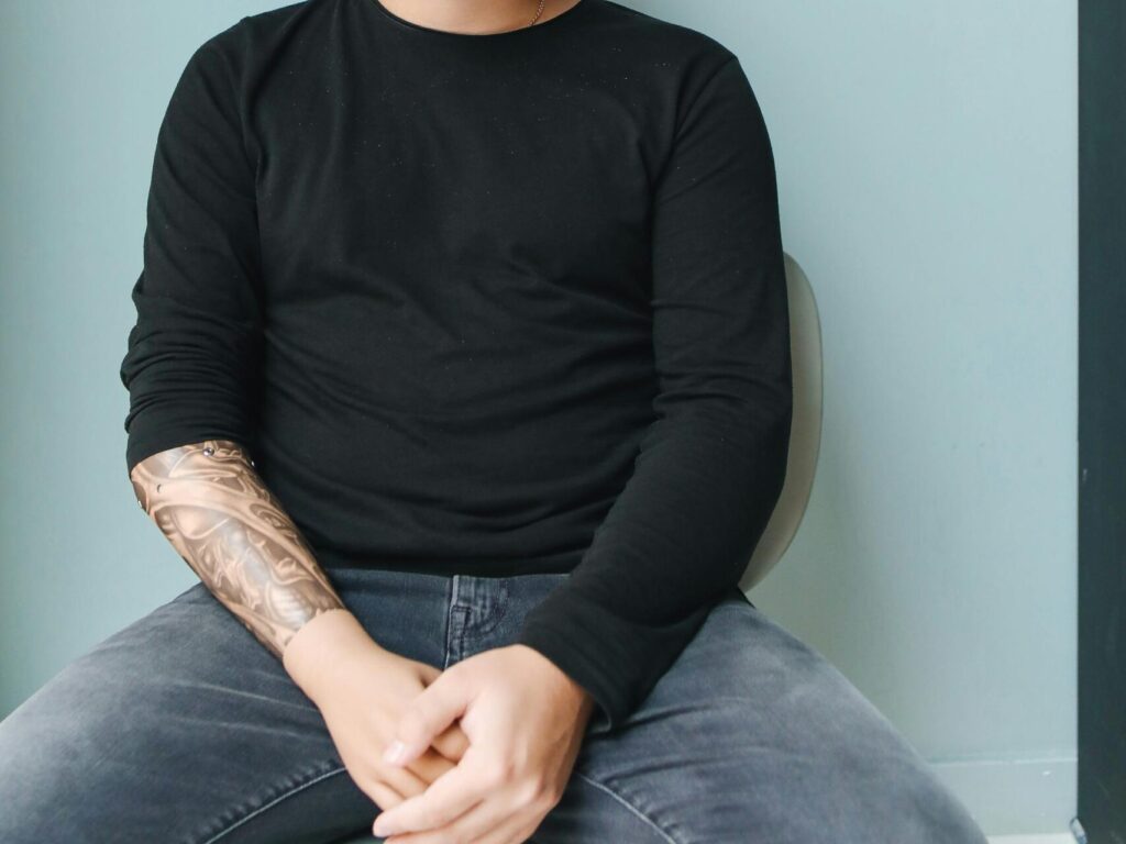 Sleeve Tätowierung ist aufwändig und kostet mehr