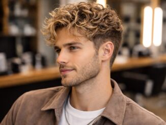 Leichte Dauerwelle Männer