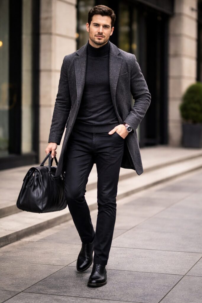 Grau und Schwarz wirkt edel