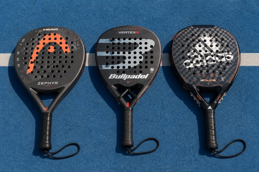 Form des Padelschlägers - Rund, Tropfen, Diamant
