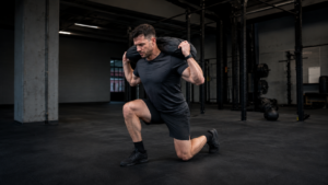 Sandbag Lunges Übung