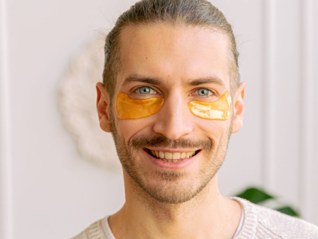 Augenpads und Pflege gegen Augenringe